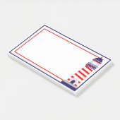 赤白青愛国灯台ポストイットノート ポストイット (アングル)