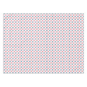 赤白青航海のおもしろい愛国的お祝い テーブルクロス (正面(横))