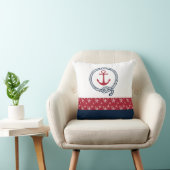 赤白青航海の装飾用クッション付いかり クッション (椅子)
