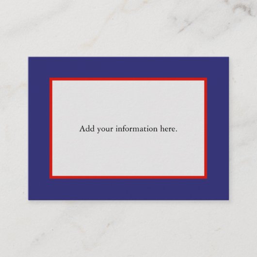 赤白青追加情報 エンクロージャーカード (正面)