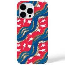 赤白青金ゴールド愛国的スターストライプズ