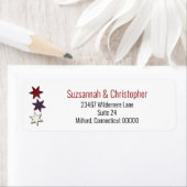 赤白青離れ星縁どラベル ラベル (インサイチュ)