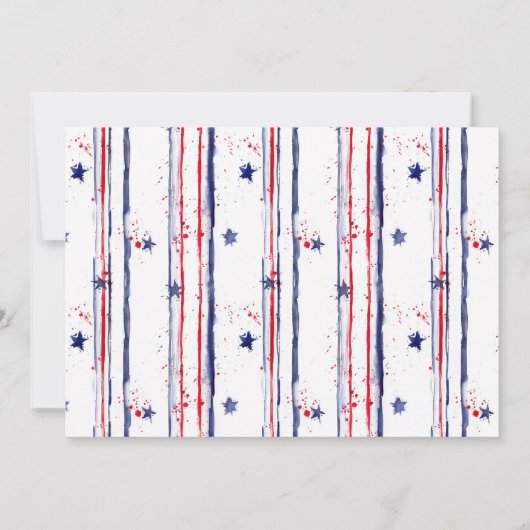 赤白青馬馬馬術第4日7月パーティー 招待状 (裏面)