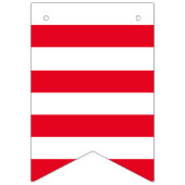 赤白青7月4日Business Company Logo バンティングフラッグ (第3の旗)