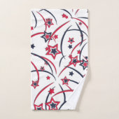 赤白青 バスタオルセット (ハンドタオル)