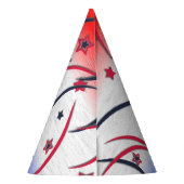 赤白青 パーティーハット (裏面)