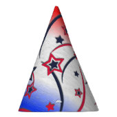 赤白青 パーティーハット (右)