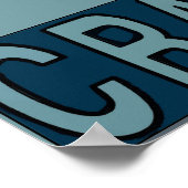 赤白青 ポスター (角)