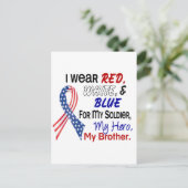 赤白青 ポストカード (スタンド正面)