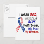 赤白青 ポストカード (正面/裏面)