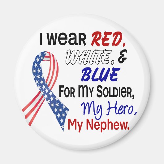 赤白青 マグネット (正面)