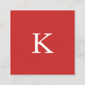 赤白青|モノグラモダンム スクエア名刺 (裏面)