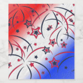 赤白青 ワインラベル (シングルラベル)