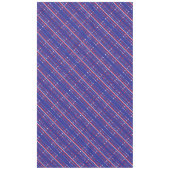 赤白青 星条旗の4日7月パーティー テーブルクロス (正面)