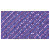 赤白青 星条旗の4日7月パーティー テーブルクロス (正面(横))