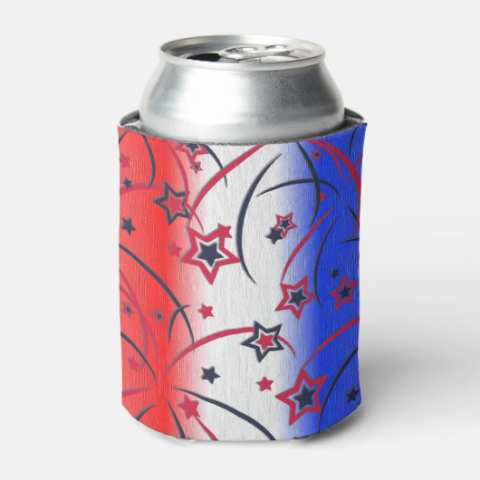 赤白青 缶クーラー (缶正面)