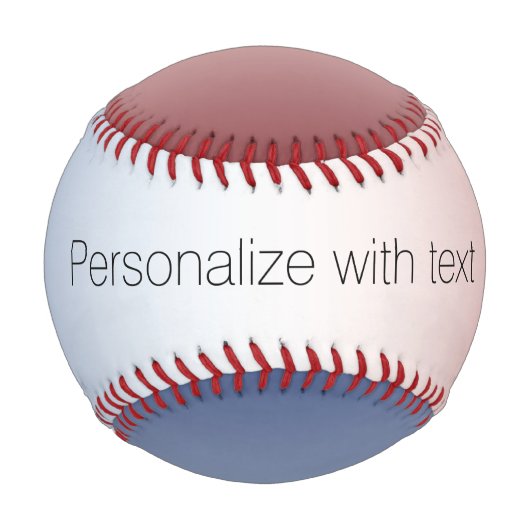 赤白青 野球ボール (正面)