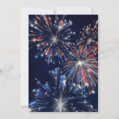 赤白青BBQ 7月4日 招待状 (裏面)