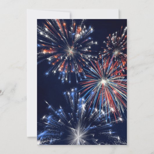 赤白青BBQ 7月4日 招待状 (裏面)