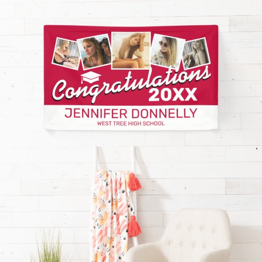 赤白黒おめでとう院生 横断幕 (インサイチュ)