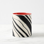 赤白黒アニマルプリントコンボ マグカップ (中央)