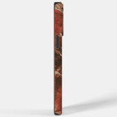 赤白黒大理石クール Case-Mate iPhoneケース (裏面 / 右)