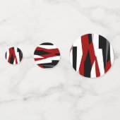 赤白黒抽象芸術 コンフェッティ (正面)