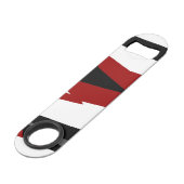 赤白黒抽象芸術 スピード栓抜き (裏面アングル)