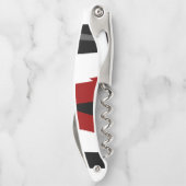 赤白黒抽象芸術 ソムリエナイフ (裏面)