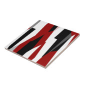 赤白黒抽象芸術 タイル (側面)