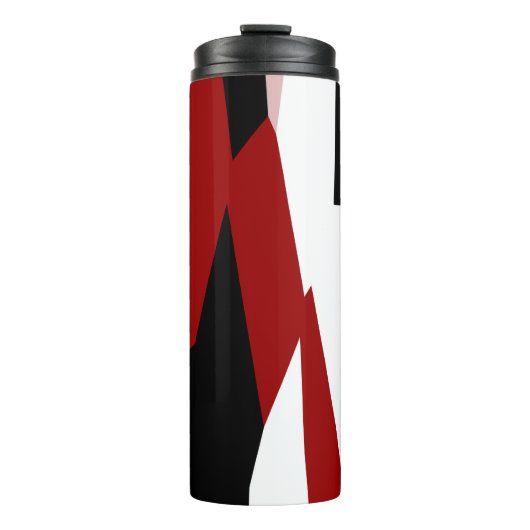 赤白黒抽象芸術 タンブラー (正面)