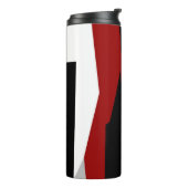 赤白黒抽象芸術 タンブラー (回転左)