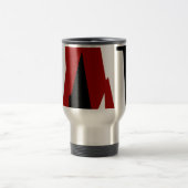 赤白黒抽象芸術 トラベルマグ (中央)