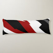 赤白黒抽象芸術 ボディピロー (裏面)