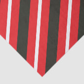 赤白黒斜線幾何ストライプ 薄葉紙 (詳細)