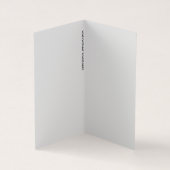 赤白黒水玉模様モダントレンディー管理者 名刺 (内部)