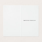 赤白黒水玉模様モダントレンディー管理者 名刺 (内部フラット)