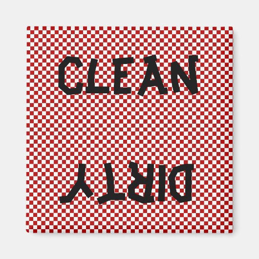 赤白黒食洗機磁石 マグネット (正面)