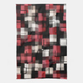 赤白黒 キッチンタオル (縦)