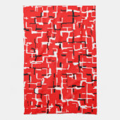 赤白黒 キッチンタオル (縦)