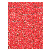 赤白黒 テーブルクロス (正面)