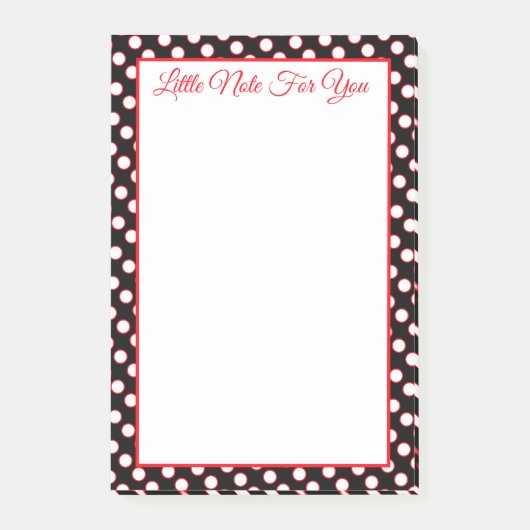 赤白黒 ポストイット (正面)