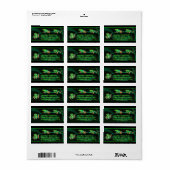 赤目のカエル ラベル (フルシート)