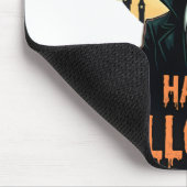 赤目付きハロウィーンホラー魔女 マウスパッド (コーナー)