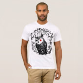 赤目梟 Tシャツ (正面フル)