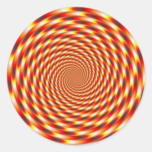 赤目 – フラクタル ラウンドシール (正面)