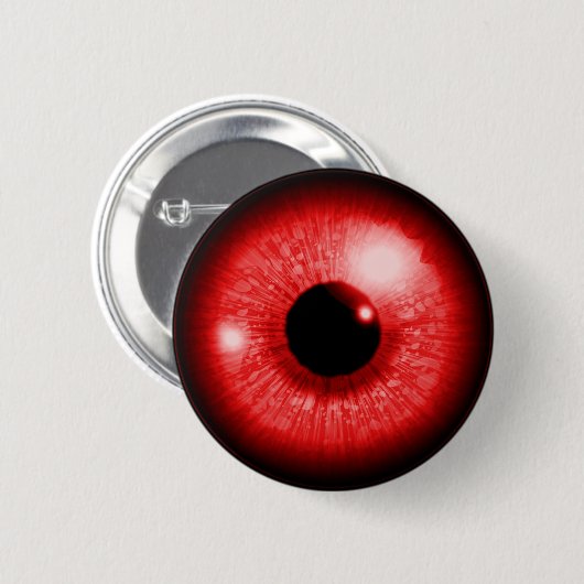 赤目 缶バッジ (正面&裏面)