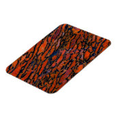 赤石化恐竜の骨 マグネット (左側)