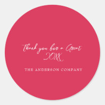 赤社員賞状イベント