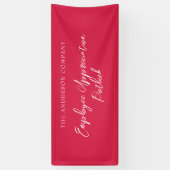 赤社員賞状イベント 横断幕 (縦)